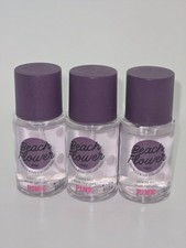 Victoria's Secret Beach Flower Travel Size Fragrance Mist x3 2.5oz each