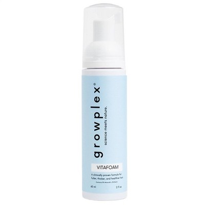 GROWPLEX Vitafoam 5 % Minoxidil-Schaum für das Nachwachsen der Haare 2 fl.oz