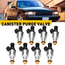 Set8 42lb Fuel Injectors For Gm Lt1 Ls1 Ls6 Mustang Sohc Dohc V8 440cc Ev1