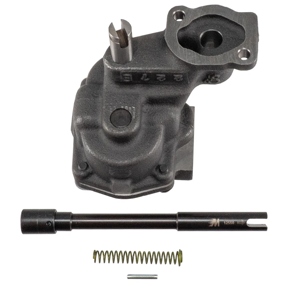 Bomba de aceite Melling 10554ST Select bloque pequeño Chevy incluye eje cromo moly con Foto 3 de 4