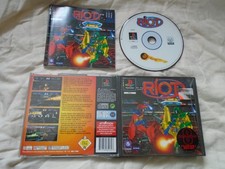 Riot PS1 (KOMPLETT) seltenes Black Label Sony Playstation