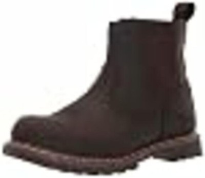 Sz 12  Ad Tec 6'' Australian Safety Leather Work Boots For Men Non Slip Acid Re..