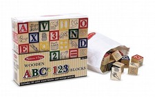 ABC123 Wooden Blocks