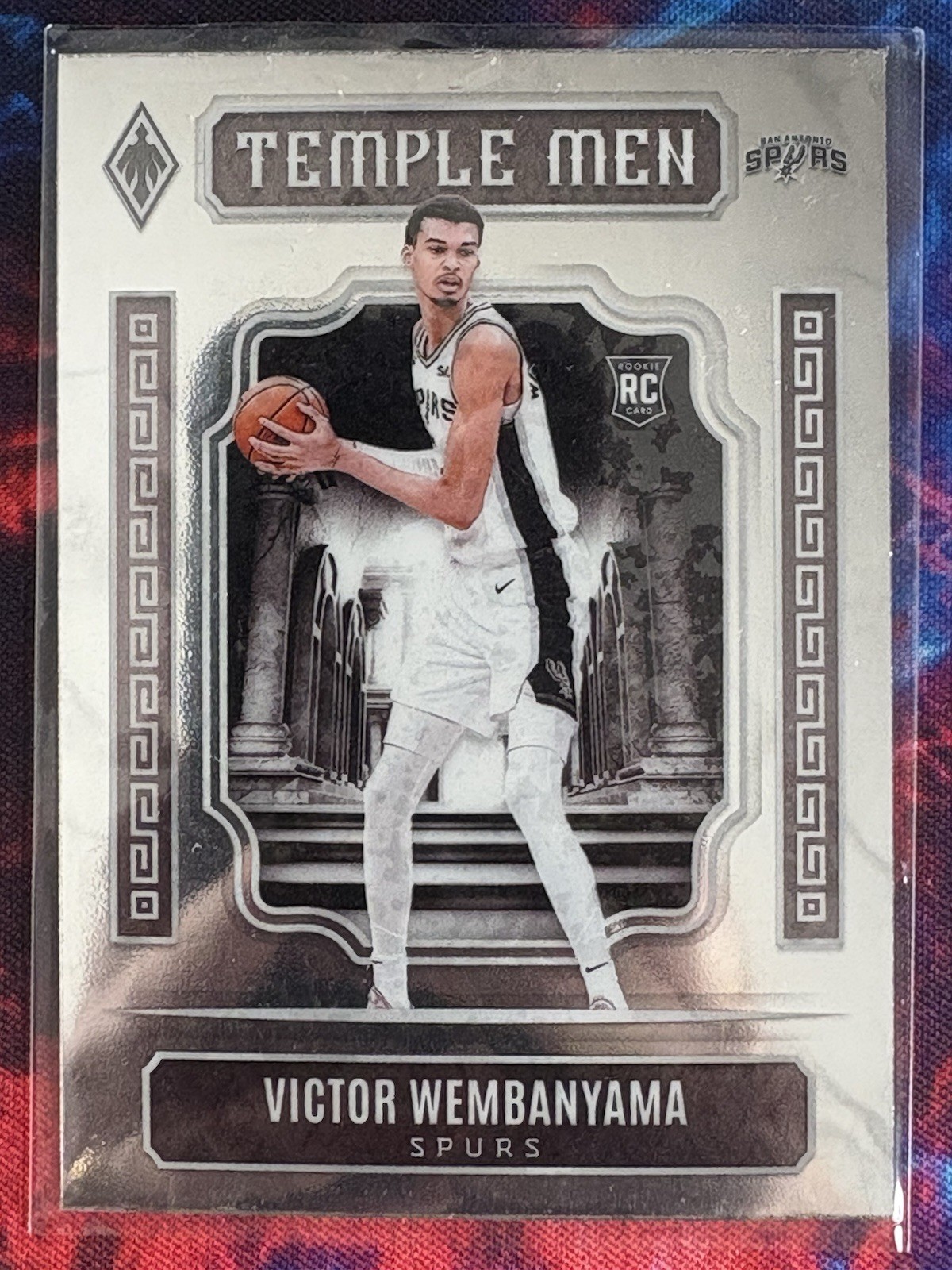 Victor Wembanyama 2023-24 Panini Phoenix Temple Men #7 San Antonio Spurs #NBA
