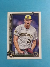 Trevor Megill 2025 Topps Baseball Card # 28 J0041