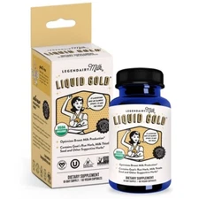 Legendairy Milk Liquid Gold Lactation Vegan Supplement Capsules
