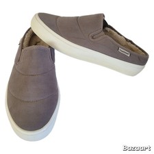 STAHEEKUM Women's Memory Foam Plush Lining Mule In/Outdoor Slipper Shoe Brown 6