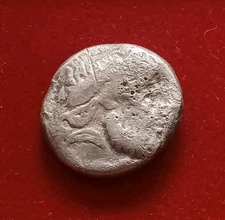 CELTIC. types of Philip II of Macedon. 2nd c BC. AR Tetradrachm Carpathia mint