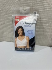 playtex 18 hour bra 4693 Black Size 44D New