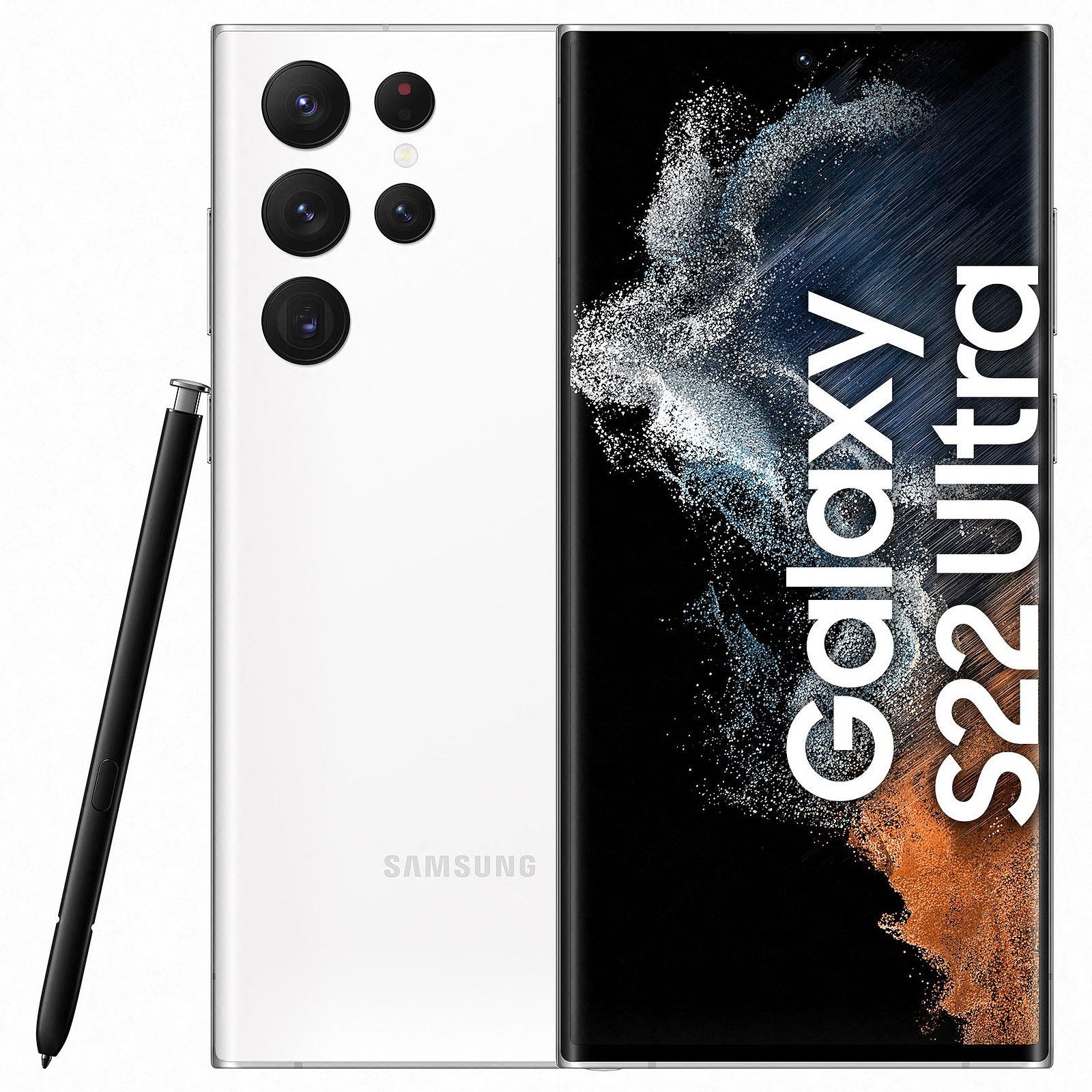 SAMSUNG Galaxy S22 Ultra 5G 128 Go Blanc Reconditionné Très bon état