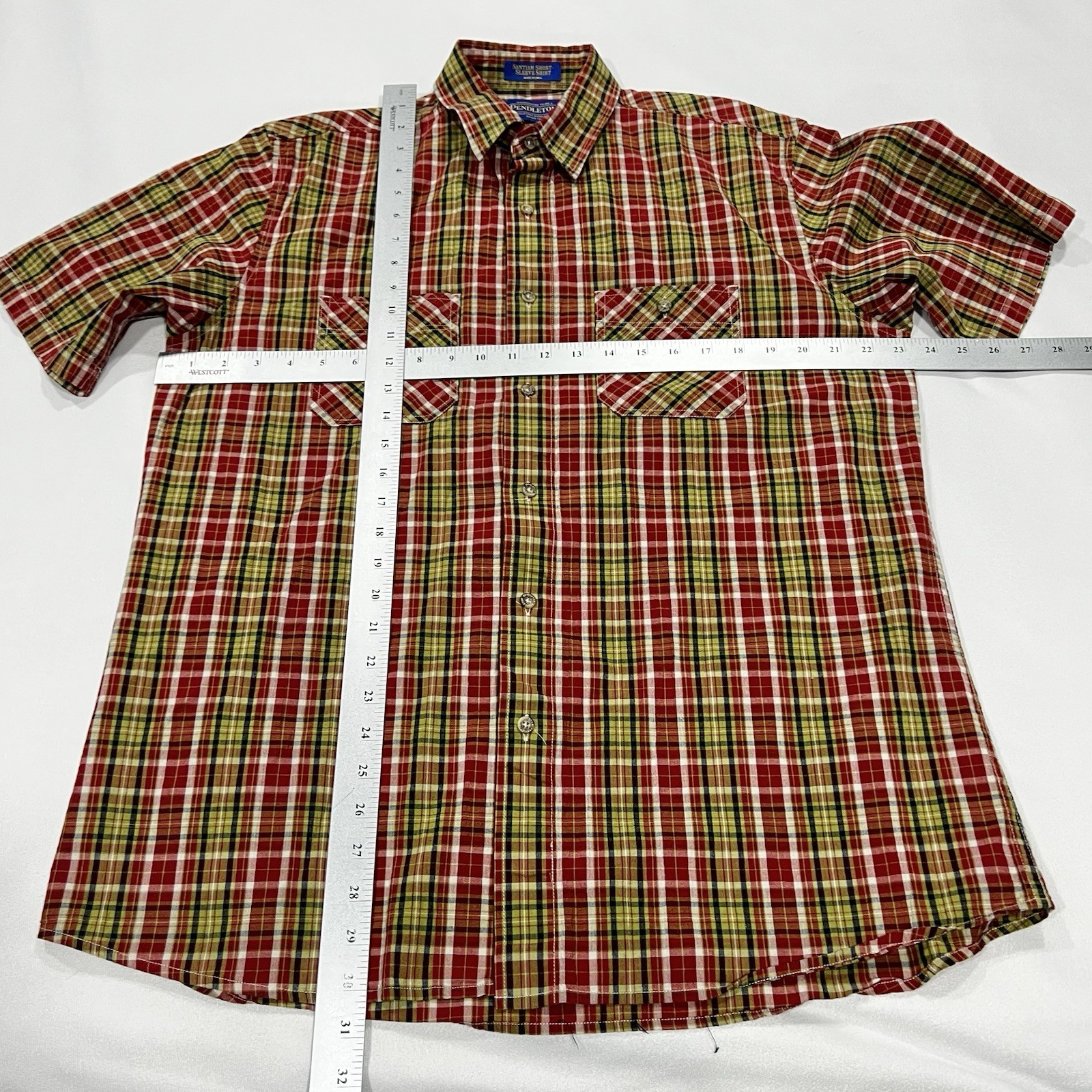 Pendleton Men Button Multicolor Santiam Short Sle… - image 7