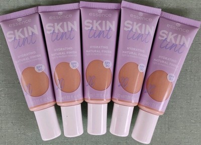 Essence Skin Tint 20 Hydrating Natural Finish 5-Pack 30ml 1oz Exp 05/2028
