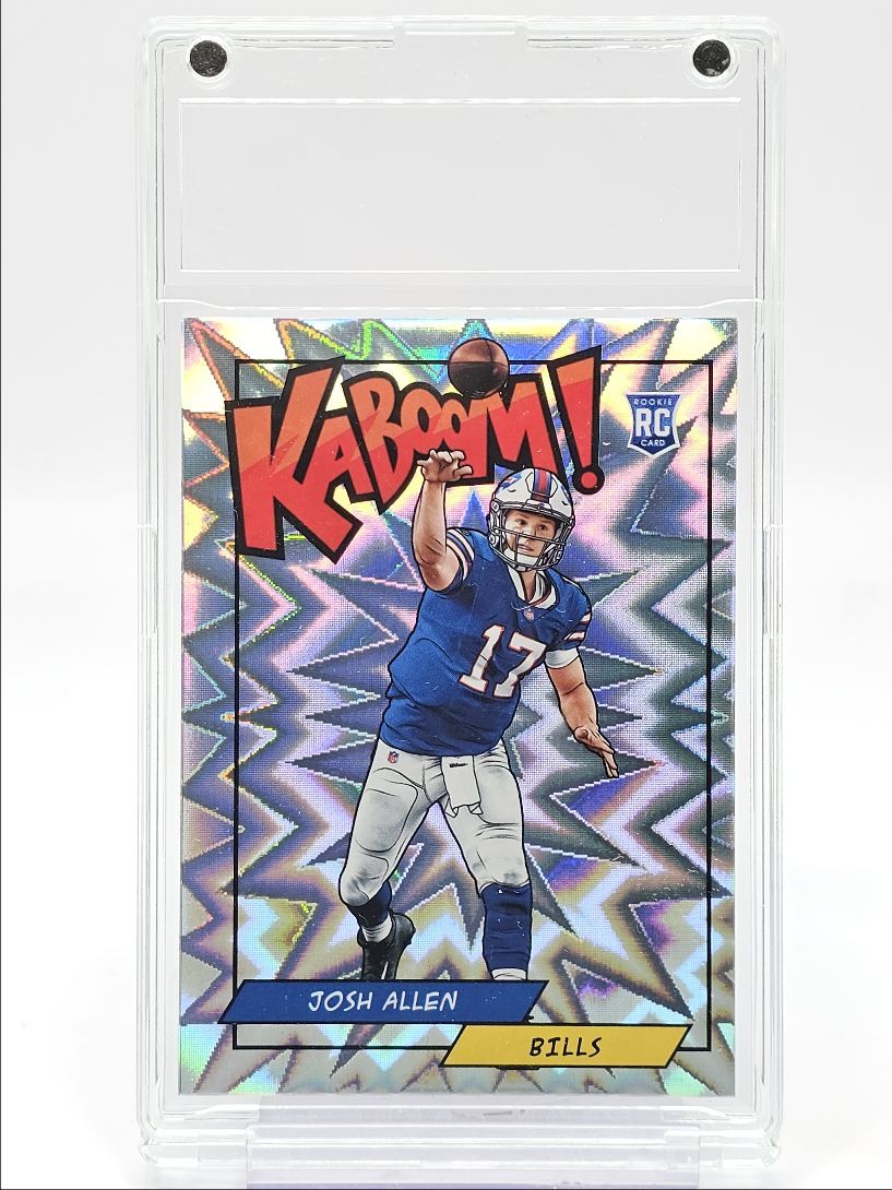 JOSH ALLEN 2018 PANINI KABOOM! ROOKIE CASE HIT SSP BILLS K-JA RC Q6062