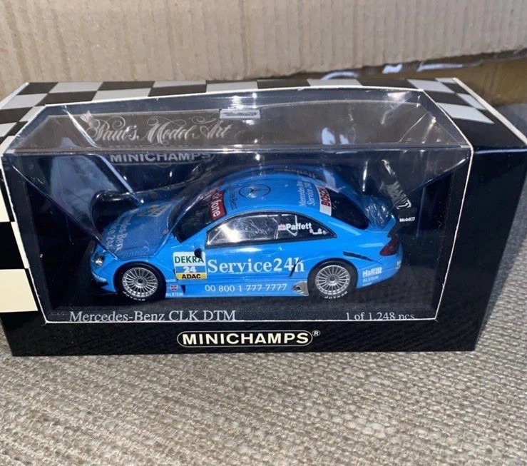 Minichamps 1/43 Scale diecast - 400 033274 Mercedes CLK DTM 03 G Paffett
