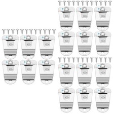 18 pcs Stainless Steel Mic Hanger Clips Microphone Clip Hooks cb mic holder