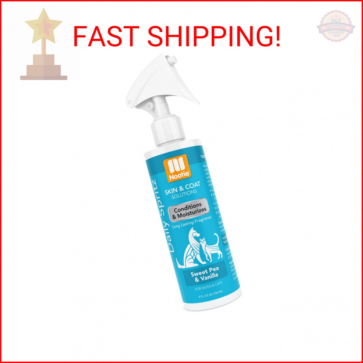 Nootie Daily Spritz Pet Conditioning Spray - Dog Conditioner