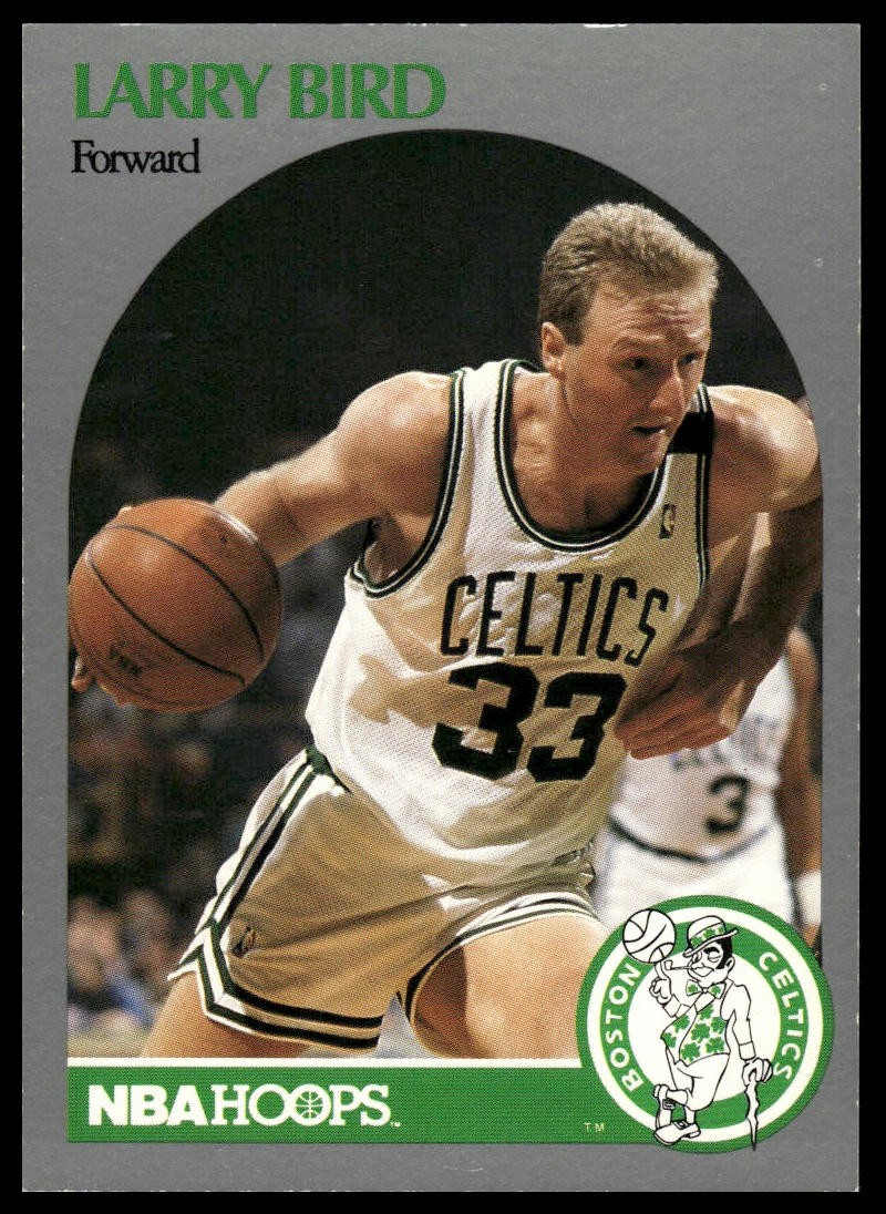 1990 Hoops Team Night Boston Celtics #NNO Larry Bird