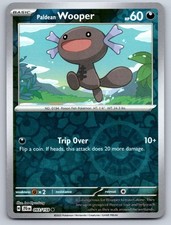 Paldean Wooper 093/159 Common Journey Together Pokemon Reverse Holo Near Mint