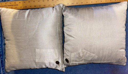 Pier 1 One Imports Cuscino Accento Bejeweled Bling Perline Ovale 11x11 Quadrato - Foto 3 di 5