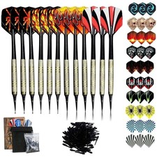 Dartpfeile, Kunststoffspitze, Softdart, Dart Flüge, Dartspitzen, Dart Set