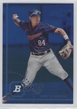 2022 Bowman Heritage Chrome Prospects Blue Refractor 13/99 Danny De Andrade 0hw6