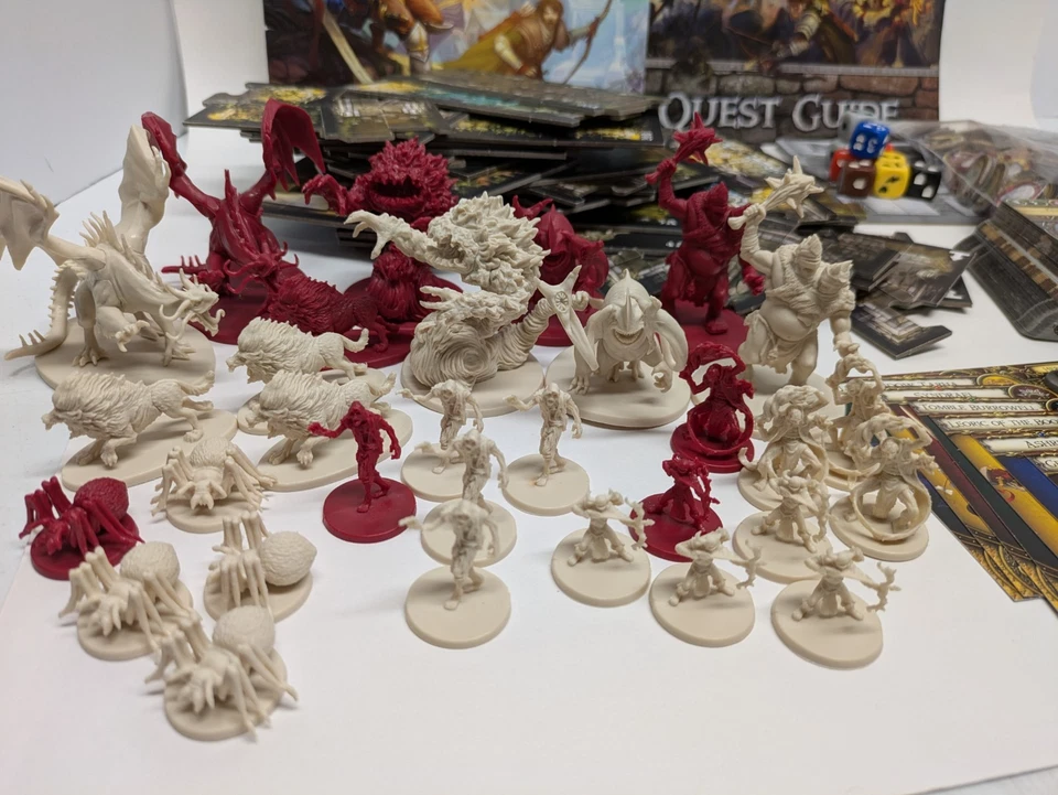 FFG Descent 2nd Edition Core Base Brettspiel VOLLSTÄNDIG KOMPLETT - ohne Karton - Bild 2 von 4