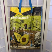 Trader Joe’s Reusable Grocery Canvas Shopping Bag Rare Limited Edition Tote