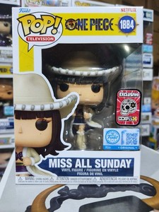 Funko Pop! One piece Miss All Sunday #1884 CCXP 2026 MEXICO EXCLUSIVE