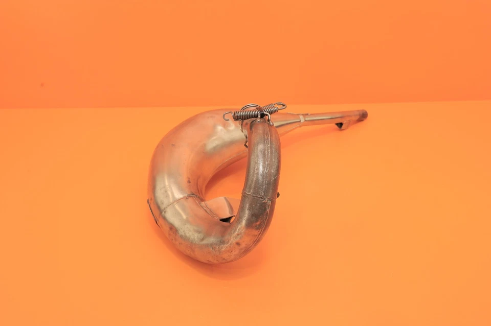 Tubo de cabezal de escape cámara de expansión platino circuito profesional YZ85 YZ 85 2002-2018 Foto 3 de 4