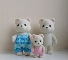 Sylvanian Family Calico Critters Polar Bear Family 
