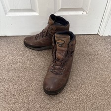 Meindl Men's Goretex Pflege II Kat B Brown Hiking Boots UK 12