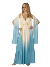 Greek Goddess Adult Costume  Medium 8-10  Rubies
