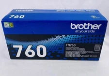 Brother TN-760 Genuine High Yield Black Toner Cartridge HL-L2350DW OEM New