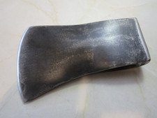 Vintage 5 lb felling axe head by Elwell, 8 1/2" long with a 5 1/2" edge.