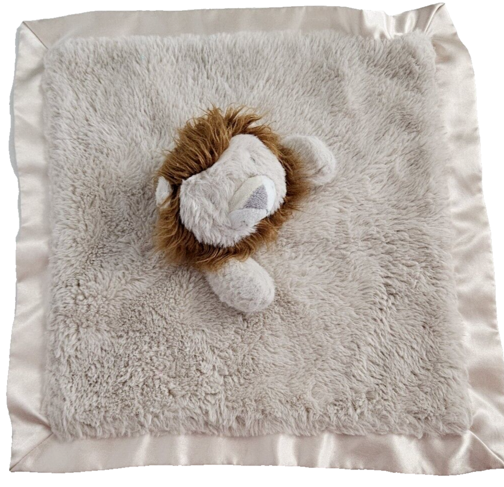 Cloud Island Tan Brown Lion Plush Baby Security Blanket Lovey Target 2022
