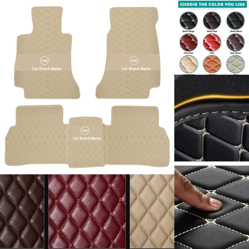 For Ford Mustang 1994-2024 Car Floor Mats Waterproof Auto Pads Anti-Slip Carpets - Picture 11 of 25