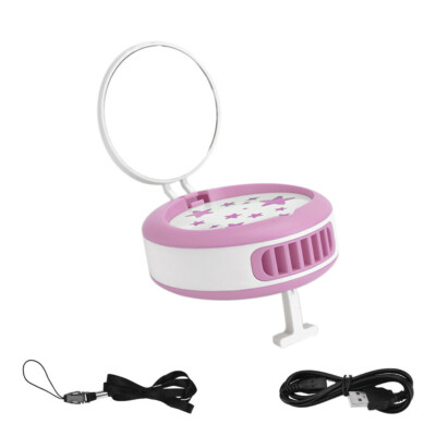 Mini Wimpern Trockner Elektrisch Klimaanlage Ventilator Nail Art Gebläse mit Spiegel