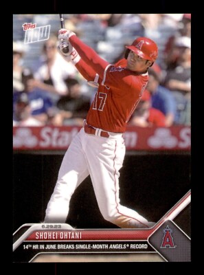 シングルカード Topps 2023 NOW  SHOHEI OHTANI  #511 Shohei Ohtani - 2023 MLB TOPPS NOW® Card 511 14th June HR