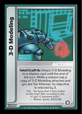 3-D Modeling - Operation: Nightfall - Spycraft CCG