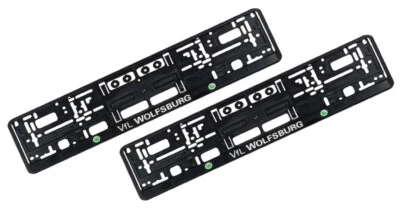 VfL Wolfsburg Kennzeichenrahmen - Classic - 2er Set Nummernschildhalter