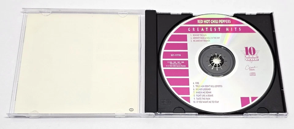 Red Hot Chili Peppers Greatest Hits 1994 CEMA Special Markets S21-17719 - Image 3 of 4