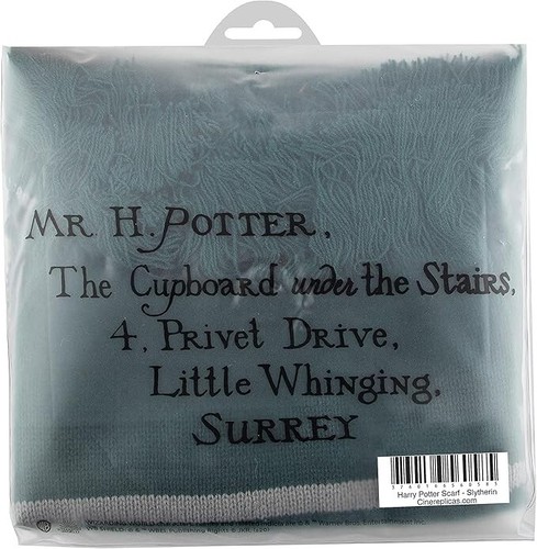 Cinereplicas - Harry Potter - Scarf - Ultra soft - Officially licensed Slytherin - Picture 2 of 4