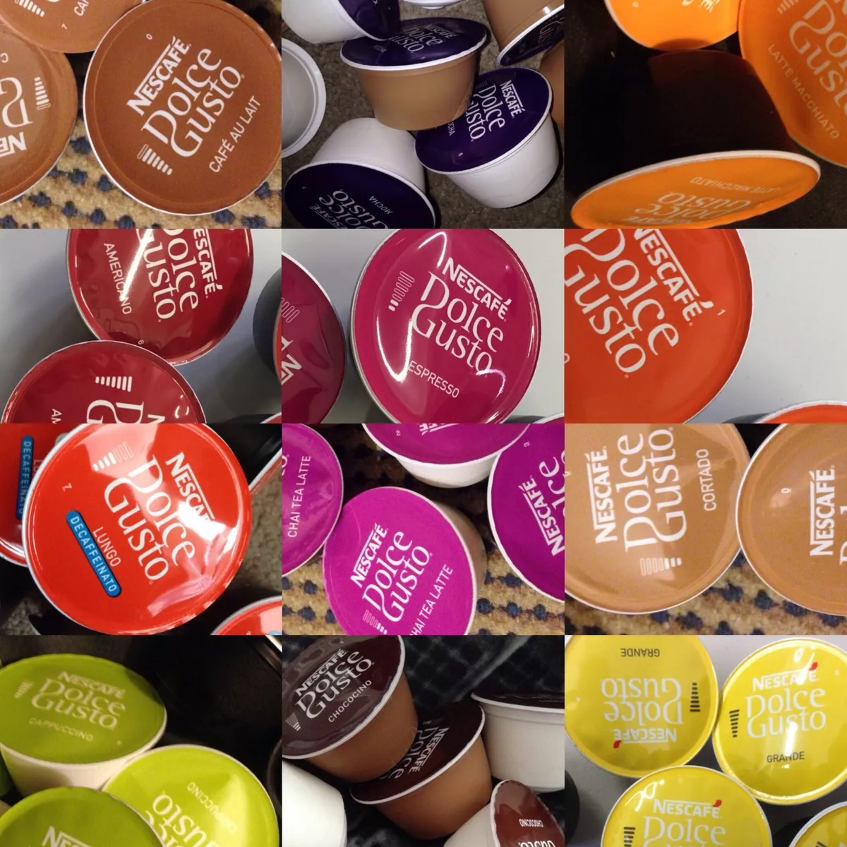 Nescafe Dolce Gusto Pods Create Your Own 100 Mix (Milk & Coffee