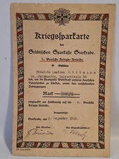 Mappa di risparmio di guerra della Cassa di Risparmio Stadt Sterkrade 4. Obbl...