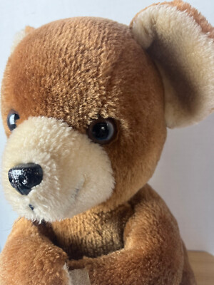 Brown TEDDY BEAR Plush Stuffed Animal California Stuffed Toys VINTAGE ...