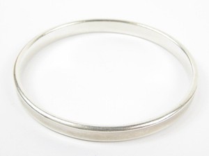 TIFFANY&Co. Bangle Ble Rubbed T Silver Silver925 Women 10663