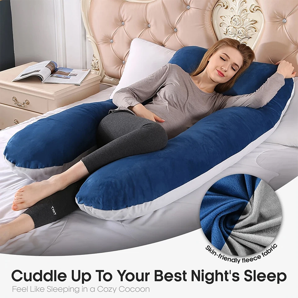 Pregnancy Pillows U Shaped Full Body Maternity Pillow Sleeping Pillow for Women - Image 3 of 4