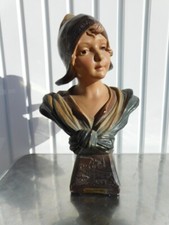 BUSTE EN PLATRE FEMME HOLLANDAISE N°3