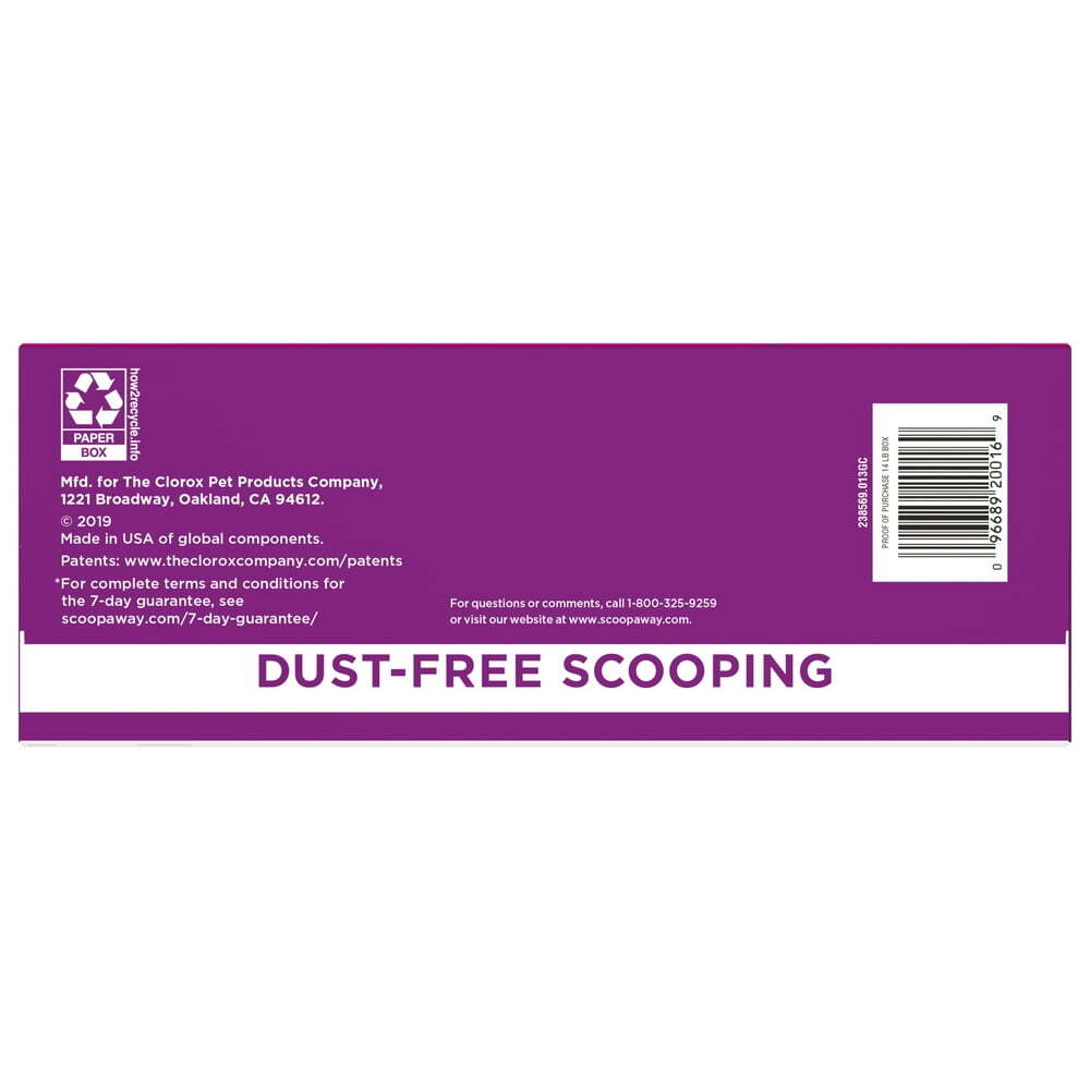 *Scoop Away Extra Strength Multi-Cat, Scented clumping litter, 14lbs  NEW