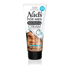 Nad's For Men Hair Removal Cream, Painless Hair Removal For Men, Soothing Depila